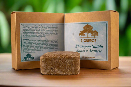 Maca and Orange Solid Shampoo